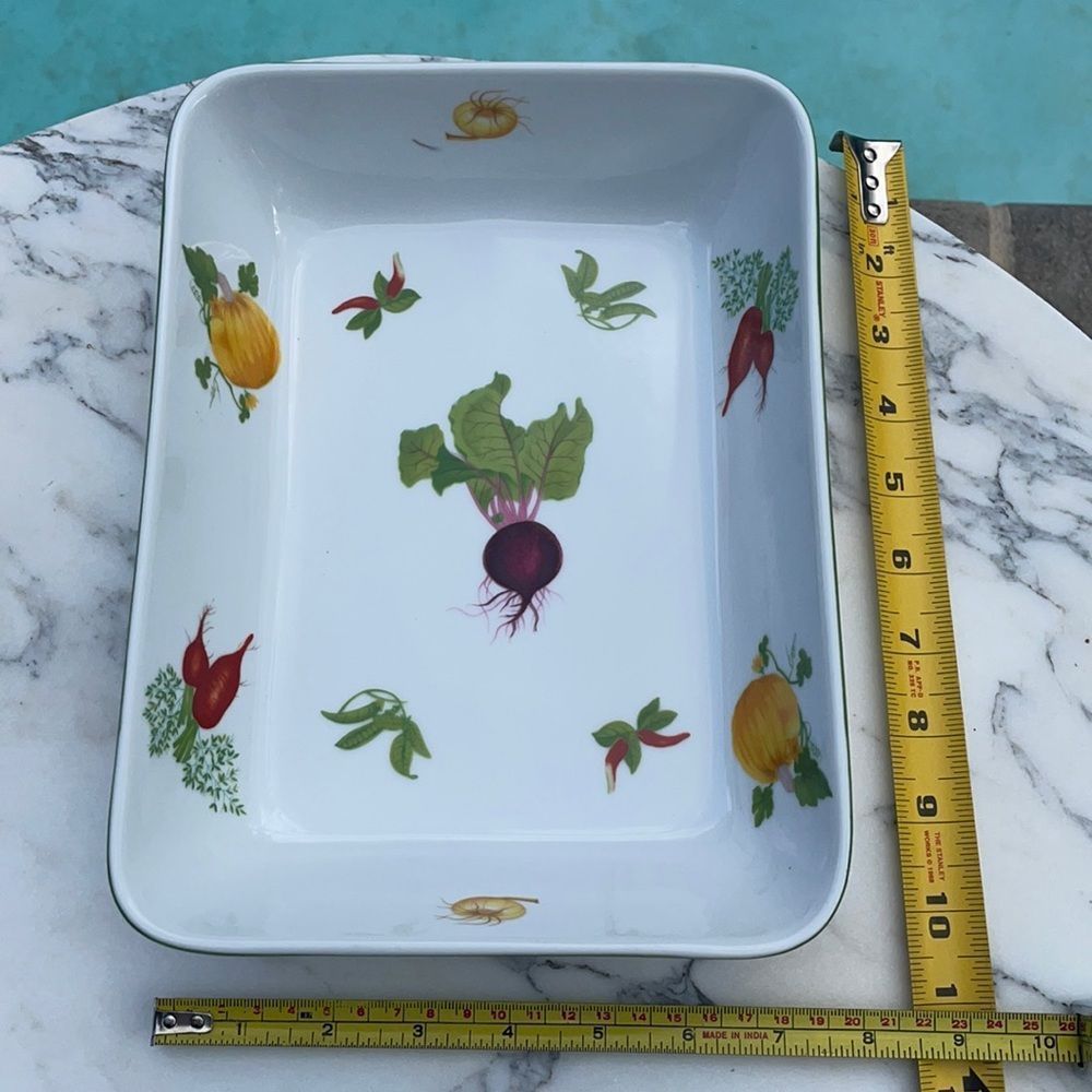 Vegetable oven to table platter